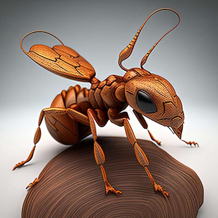 3D модель Pheidole pallidula (STL)